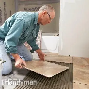 🧱 Tile Fixing Work